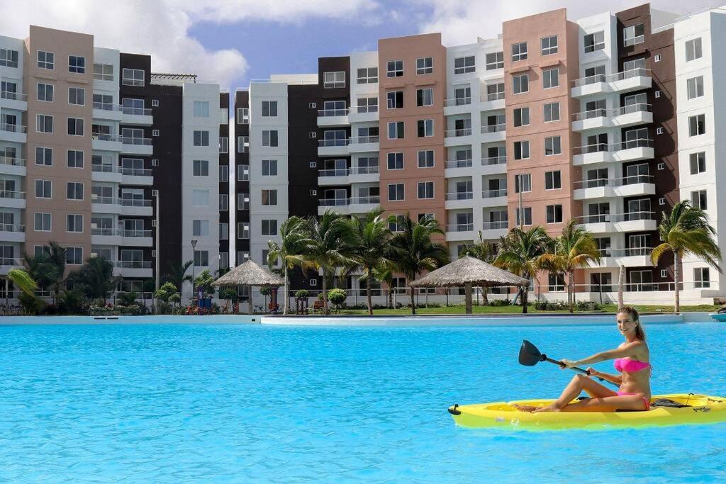 Departamento Con Laguna Artificial Cancún Zewnętrze zdjęcie